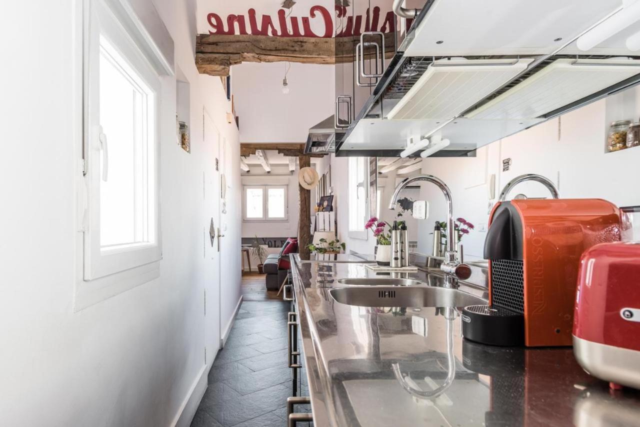 Charming La Latina Home Madrid Buitenkant foto