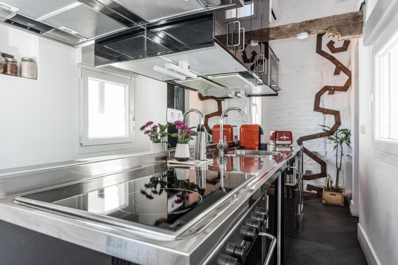 Charming La Latina Home Madrid Buitenkant foto